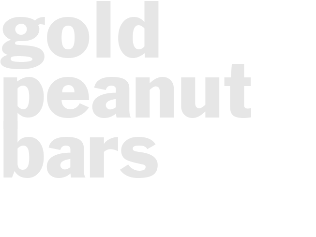 GOLD PEANUT BARS