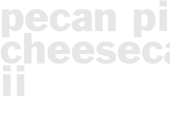 PECAN PIE CHEESECAKE  II