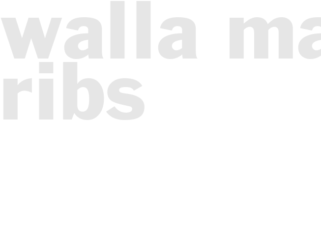 WALLA MAUI RIBS