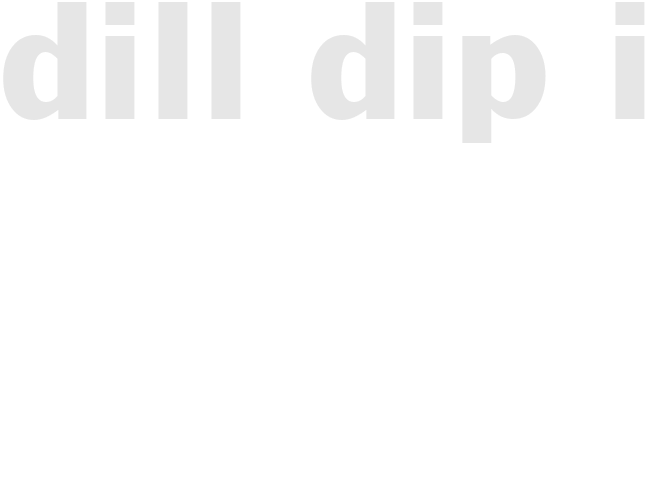DILL DIP I