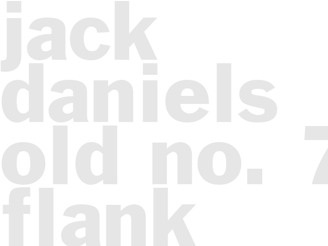 JACK DANIELS OLD NO. 7 FLANK STEAK