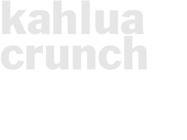 KAHLUA CRUNCH