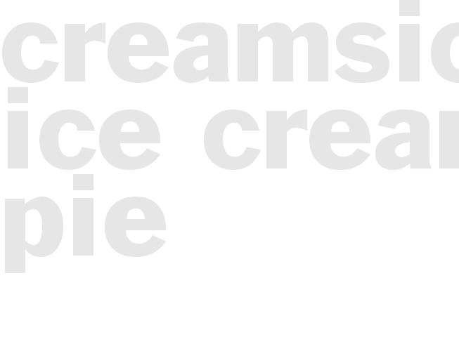 CREAMSICLE ICE CREAM PIE