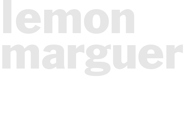LEMON MARGUERITES