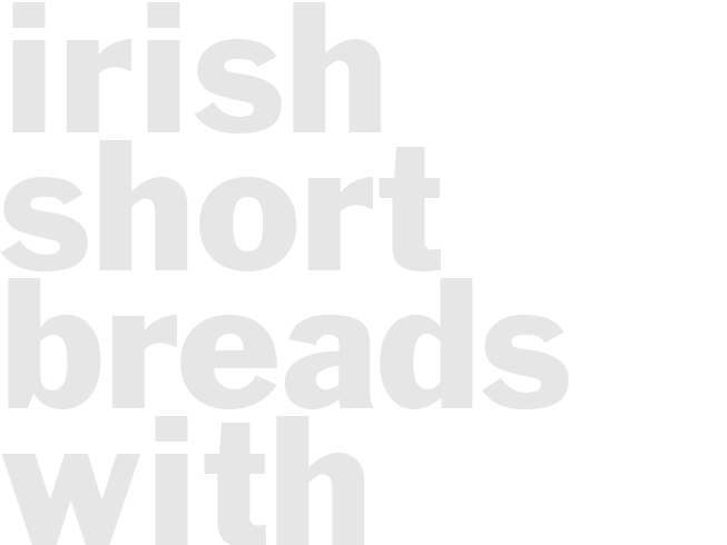 IRISH SHORT BREADS WITH CHERRIES