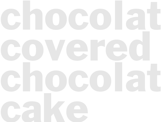 CHOCOLATE COVERED CHOCOLATE CAKE