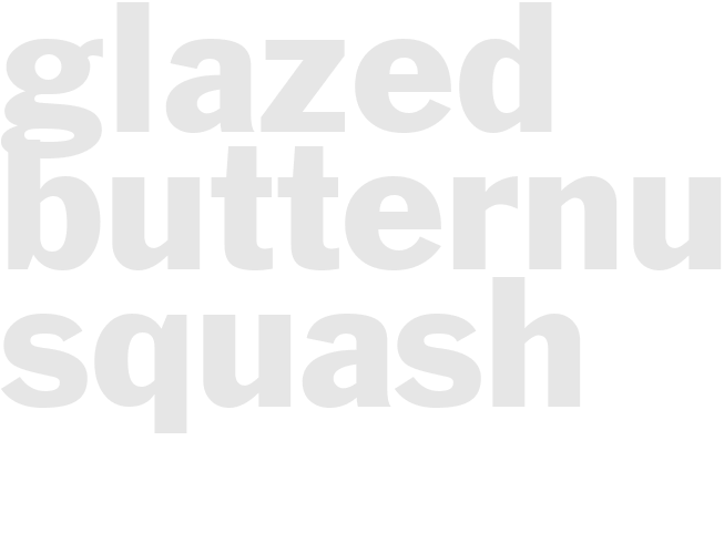 Glazed Butternut Squash 