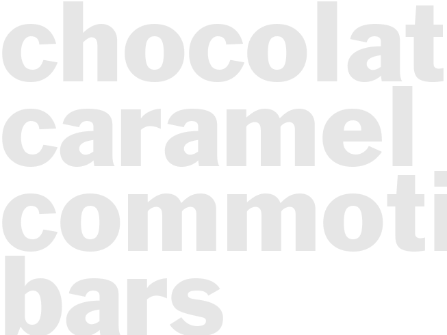 CHOCOLATE CARAMEL COMMOTION BARS