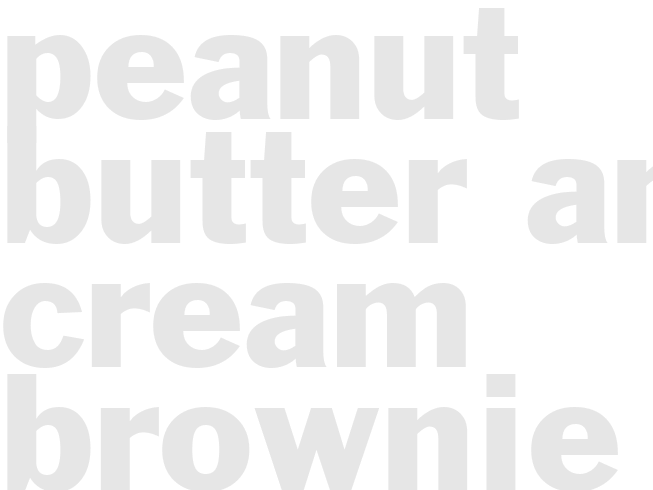 PEANUT BUTTER AND CREAM BROWNIE TORTE