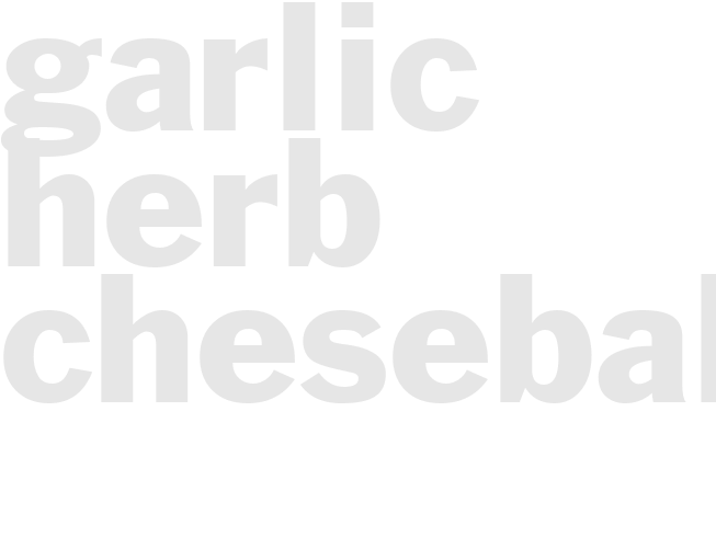 GARLIC HERB CHESEBALL