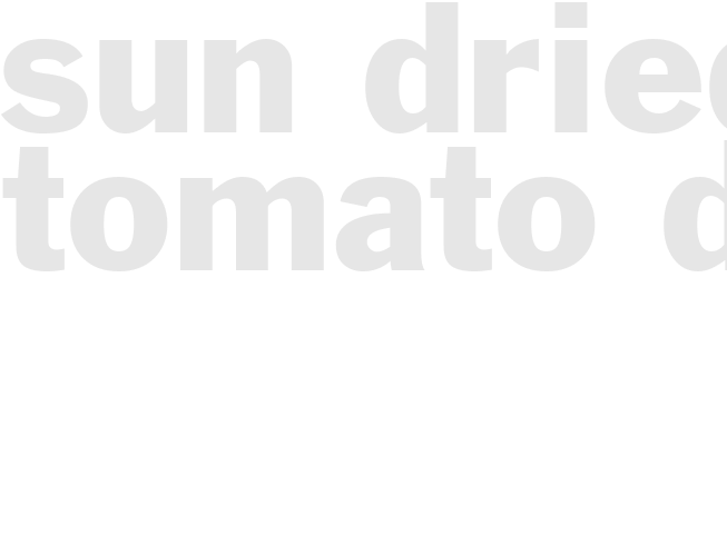 SUN-DRIED TOMATO DIP