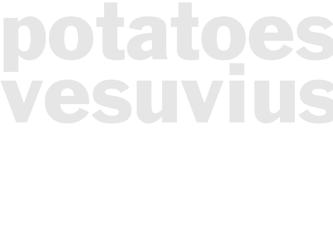 POTATOES VESUVIUS