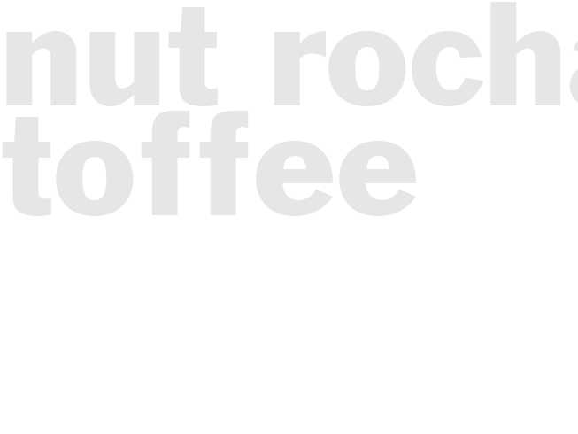 NUT ROCHA TOFFEE