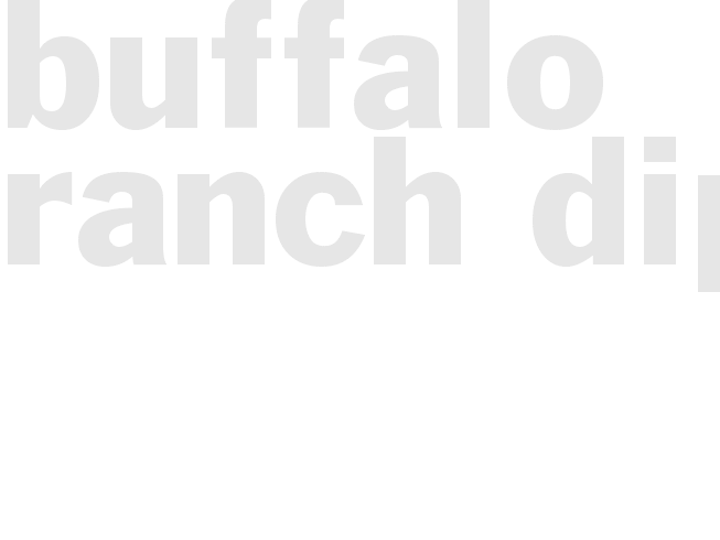 *BUFFALO RANCH DIP*