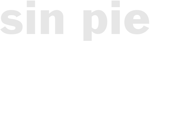 SIN PIE