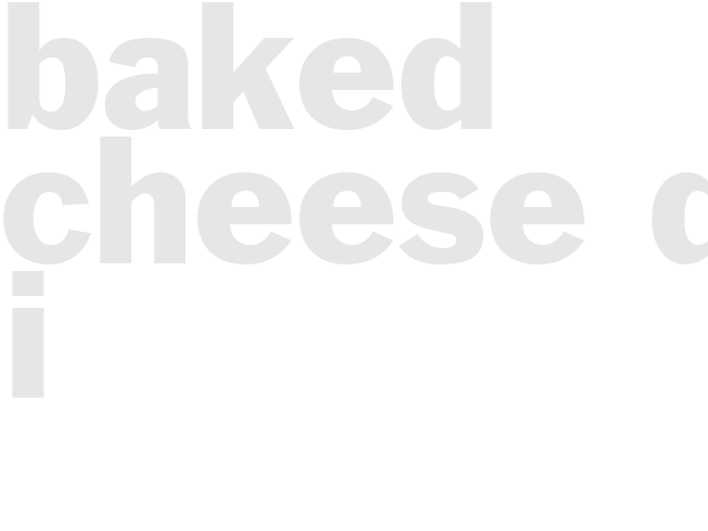 BAKED CHEESE DIP I