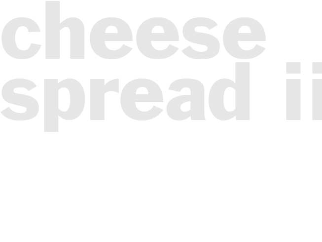 CHEESE SPREAD II