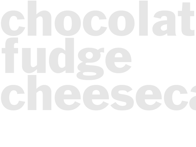 CHOCOLATE FUDGE CHEESECAKE 