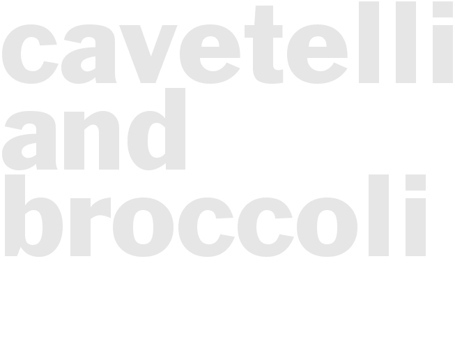 CAVETELLI AND BROCCOLI