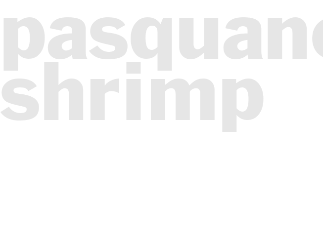 PASQUANEY SHRIMP