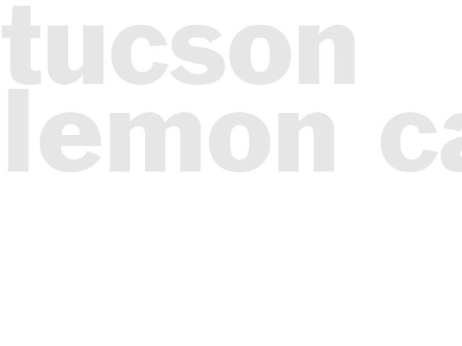 TUCSON LEMON CAKE