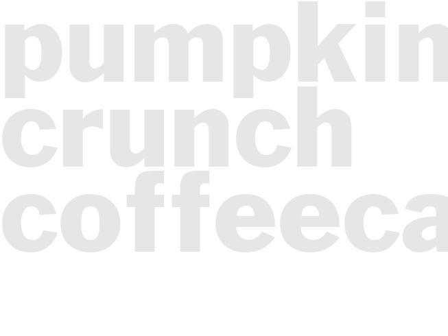 PUMPKIN CRUNCH COFFEECAKE