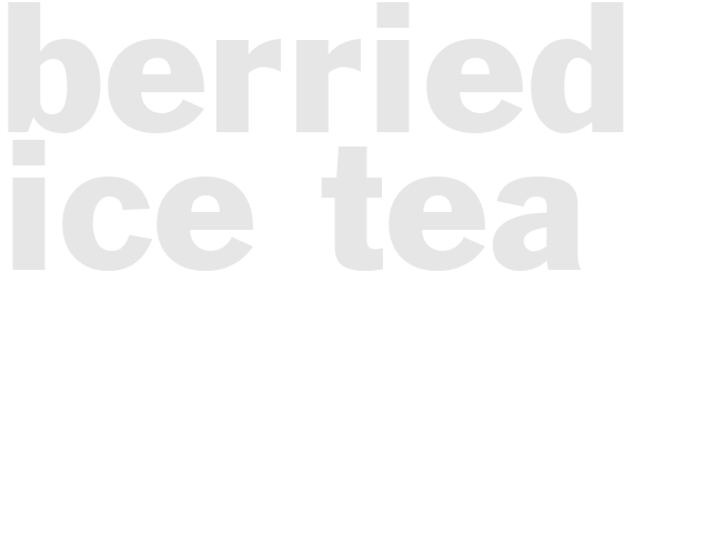 BERRIED ICE TEA