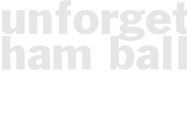 UNFORGETTABLE HAM BALLS