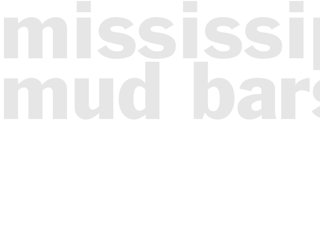 MISSISSIPPI MUD BARS
