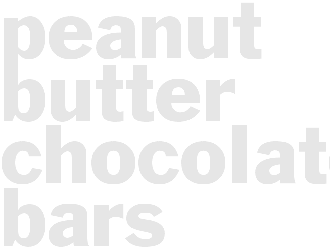 PEANUT BUTTER CHOCOLATE BARS