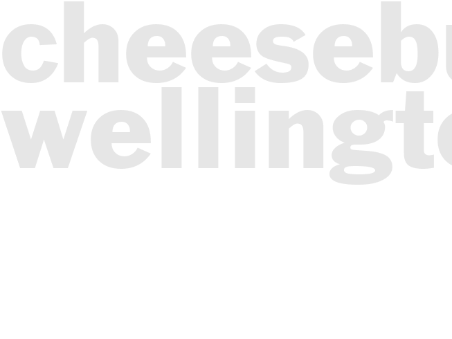 CHEESEBURGER WELLINGTON