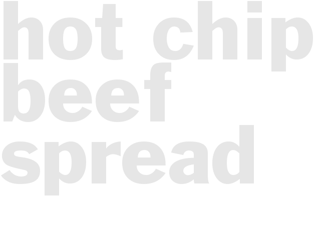 HOT CHIP BEEF SPREAD