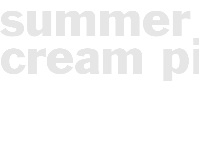 SUMMER CREAM PIE