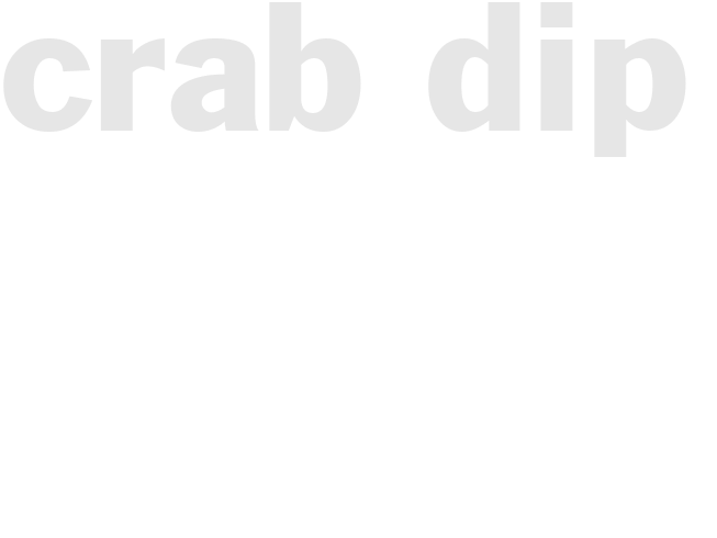 CRAB DIP I