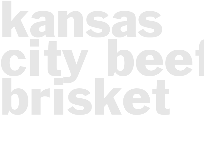 KANSAS CITY BEEF BRISKET 