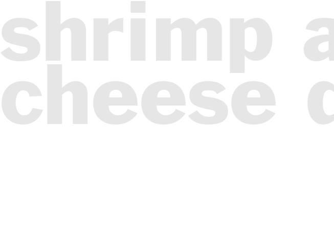 SHRIMP AND CHEESE DIP