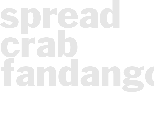SPREAD - CRAB FANDANGO