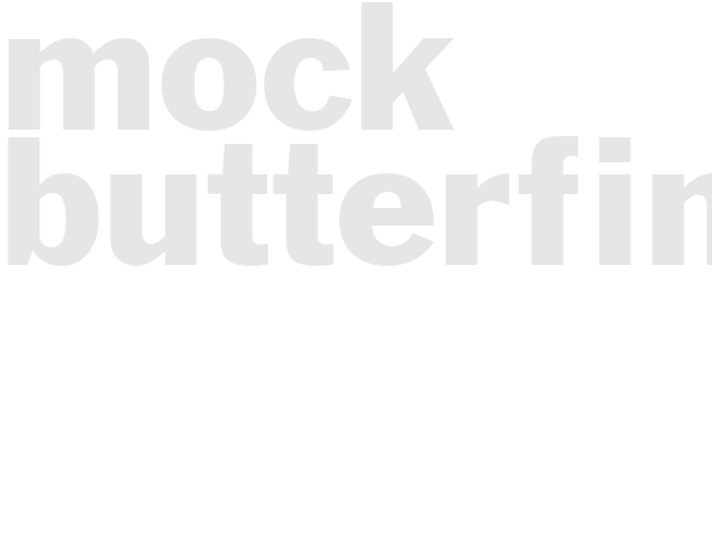 MOCK BUTTERFINGERS