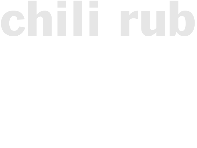 CHILI RUB