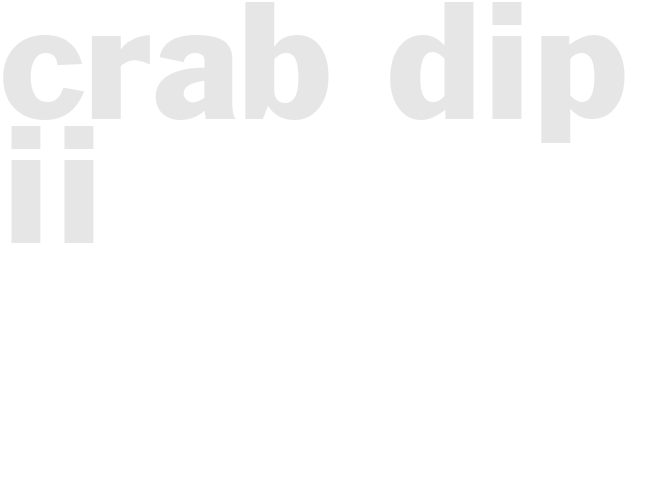 CRAB DIP II