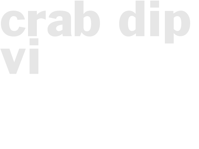 CRAB DIP VI