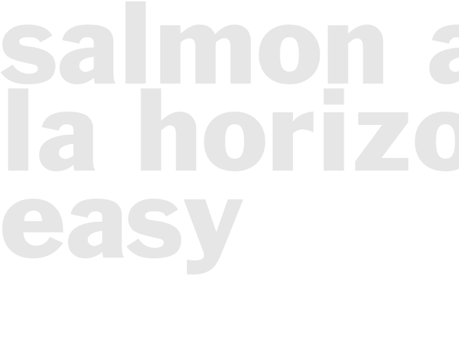 SALMON A LA HORIZON - Easy