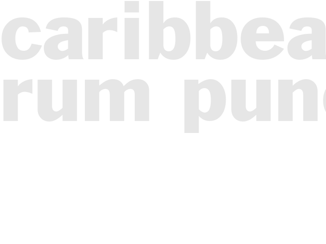 CARIBBEAN RUM PUNCH