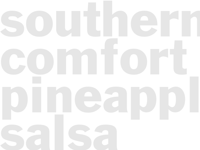 SOUTHERN COMFORT PINEAPPLE SALSA