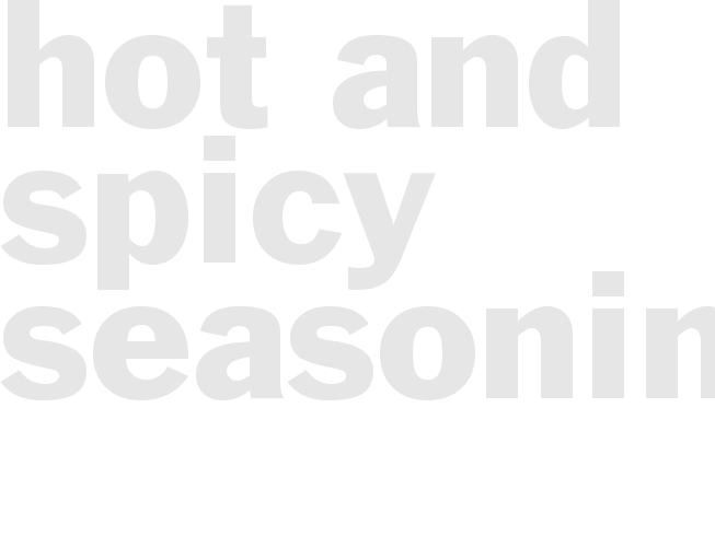 HOT AND SPICY SEASONING
