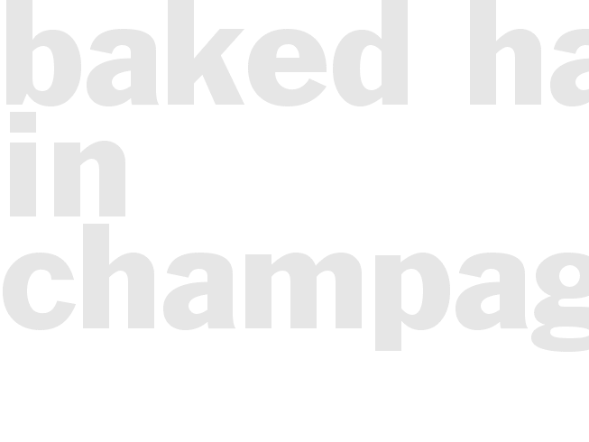 BAKED HAM IN CHAMPAGNE 