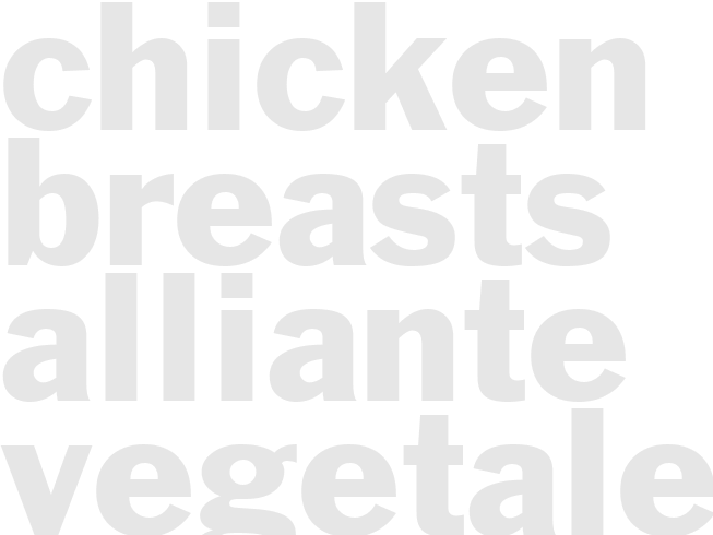 CHICKEN BREASTS - ALLIANTE VEGETALES