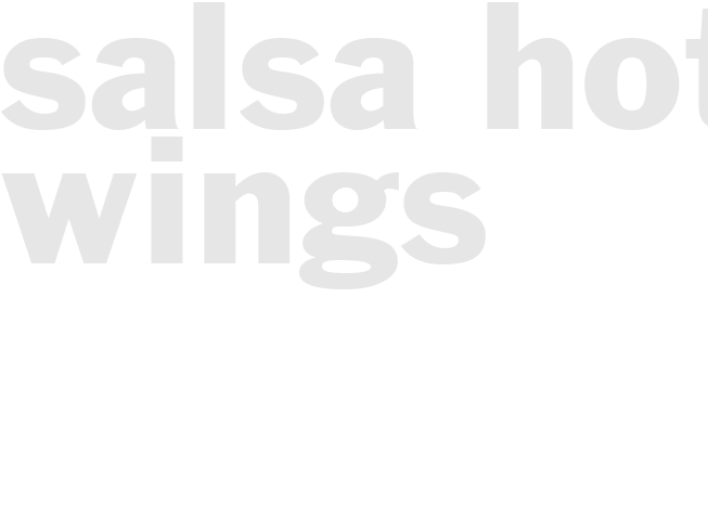 SALSA HOT WINGS