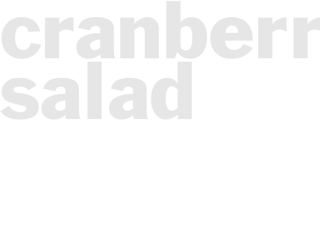 CRANBERRY SALAD