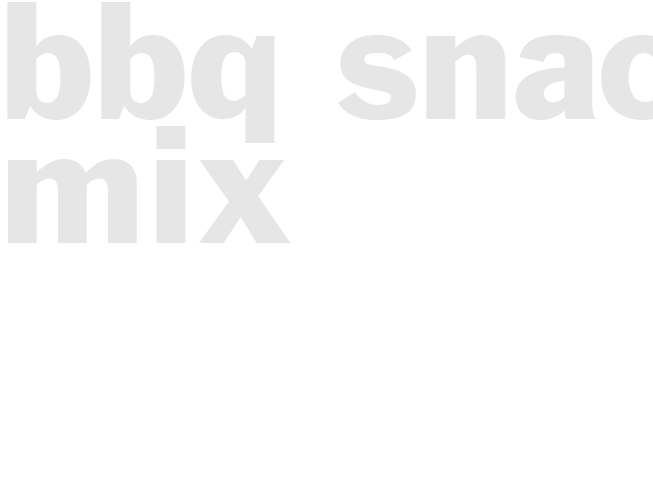 BBQ SNACK MIX